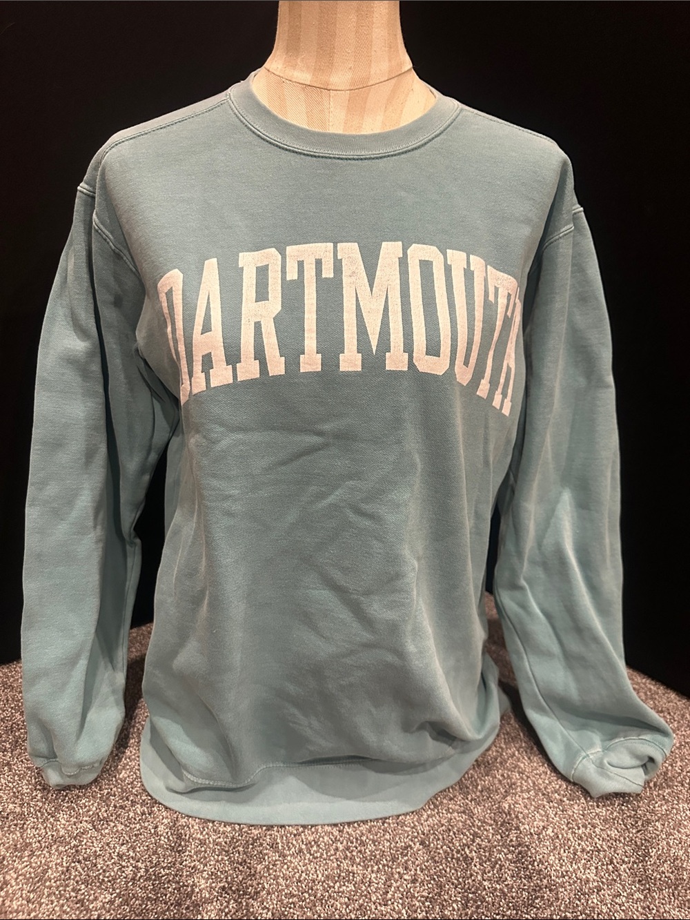 Comfort Colors Dartmouth college Washed Seafoam Crewneck Sweatshirt